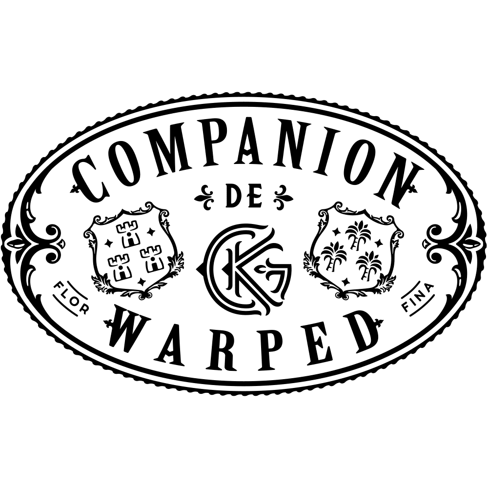 Companion de Warped cigar logo